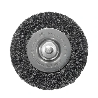 KDAR Crimped Wire Wheel, Fine, 3 in, For Most Drills And Rotary Tools