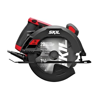 SKIL Circular Saw, 7-1/4 in, 13 Amp, 120V, 5,300 RPM, Double Insulated, Includes 18 Tooth Carbide Blade