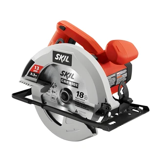 SKIL Circular Saw, 13 Amp, 5-1/2 in Bevel, Dust Blower, Spindle Lock, Safety Lock Guarded Trigger