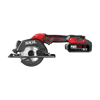 SKIL Brushless 20V 4-Inch Compact Circular Saw Kit, PWR CORE 20, Battery, Charger, 2.0Ah, Cordless