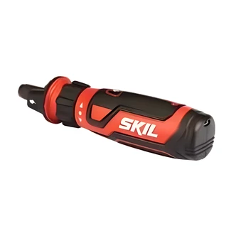 Skil Rechargeable Screwdriver, 4V Lithium-Ion, Circuit Sensor Technology, Micro USB, Dual LED Lights