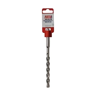 ARTU SDS Plus Drill Bit, 1/4 x 6 in, Chrome Vanadium Steel, For SDS Plus Hammer Drills