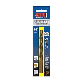 ARTU HSS Cobalt Drill Bit, 1/2" x 6 1/16", 135 Degree Split Point, M35