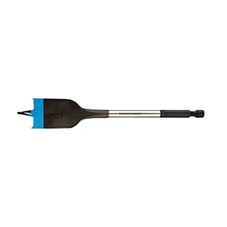 JS Products Stinger Spade Bit, 3/4 in x 6 in, Black Oxide, Hex Shank, For Impact Drivers