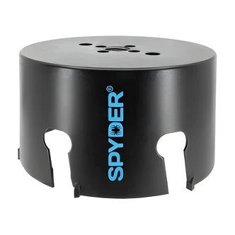 JS Products Hole Saw, Rapid Core Eject, Tungsten Carbide Tipped, 3 1/2 in, 2-3/8 in Depth