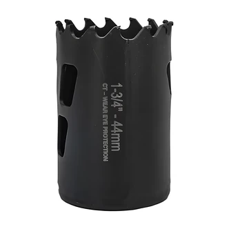 JS Products Tarantula Hole Saw, 1 3/4 in, Carbide Tipped, Rapid Core Eject Arbor System