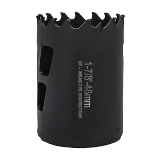 JS Products Tarantula Hole Saw, 1 7/8 in, Carbide Tipped, Rapid Core Eject Arbor System, 2 3/8 in Depth