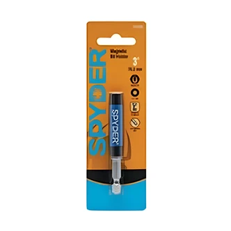 JS Products Magnetic Bit Holder, 1/4 in x 3 in Hex Bit Ext, 2/PK, Compatible With Milwaukee Tools