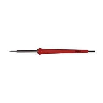 Weller Mini Soldering Iron, 12W, Stainless Steel Barrel, Replaceable Nickel Plated Copper Tip, 7 in