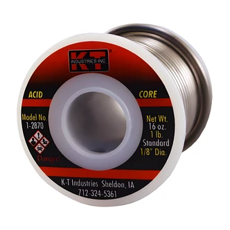 KT Industries Acid Solder Standard, 1 lb, 16 oz