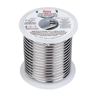 Oatey Solder, 50/50 Leaded, 1/2 lb, 50% Tin 50% Lead, For Sheet Metal, Hot Water Lines