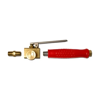 Flame Engineering Squeeze Valve Kit, Adjustable Pilot, Brass Handle, For Red Dragon Vapor Torch Kit