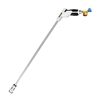 Aerosol Gas Weed Torch, 32 in, 50,000 BTU, Self-Igniting, Adjustable Flame Control, Ergonomic Handle, Bluefire