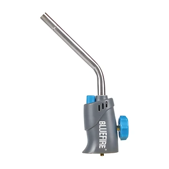 Aerosol Gas Propane Torch, Auto Start, Adjustable Triple-Point Flame, 1.5 in Burn Tube, Brass Fitting, Stainless Steel