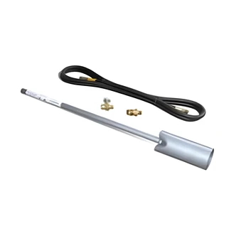 Flame Engineering Red Dragon Torch Kit, 500,000 BTU, 27-1/2 in Length, 2-1/2 in Bell Diameter, CSA Certified