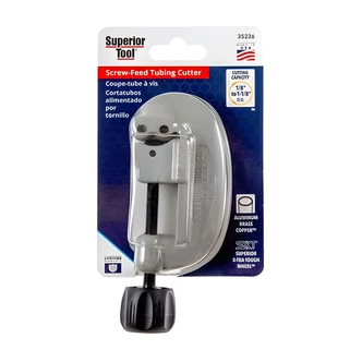 C.H. Hanson Screw Tubing Cutter, 1/8" to 1-1/8" OD, Epoxy Powder-Coated, SXT Alloy Steel, Made in USA