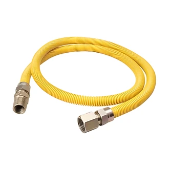 B&K / Mueller Industries Pipe Fitting, 3/8 in ID, 1/2 MIP x 1/2 FIP