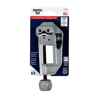 C.H. Hanson Tubing Cutter, 1-5/8 in OD, Heavy-Duty, Corrosion-Resistant, Epoxy Powder-Coated, Knurled Knob