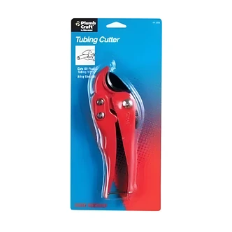 Homewerks PVC Tubing Cutter, Adjustable Handle, Alloy Steel Blade, 1/2-1 in