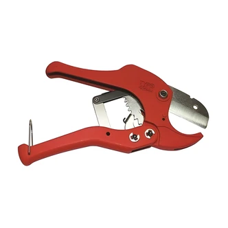 Plumb Pak PVC Tubing Cutter, Ratcheting Action, Locking Latch, 42mm Cutting Capacity