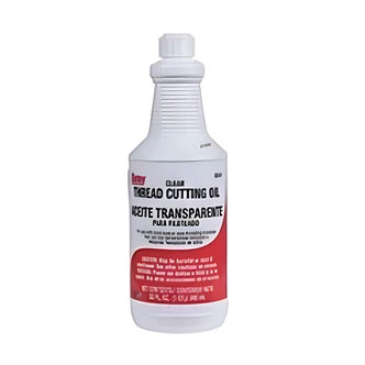 Oatey Clear Cutting Oil, Hand Threading, 32 oz, Compatible With Most Metals