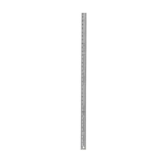 Great Neck Aluminum Yardstick, 36 in, 1-1/4 in W, Clear 1/16" Markings, Hang Hole