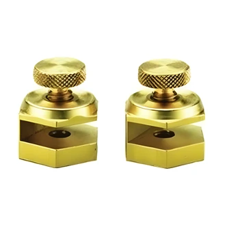 General Tools Stair Gauge Set, Set of 2, Brass Plated Steel