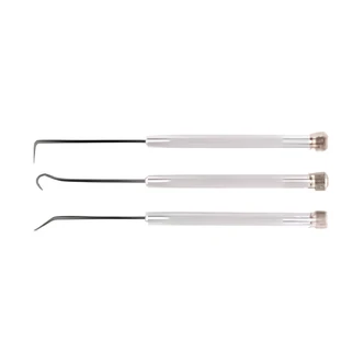General Tools Probe Hook Set, 3-Pc, 6-1/2 In, Aluminum, High Carbon Steel Tips
