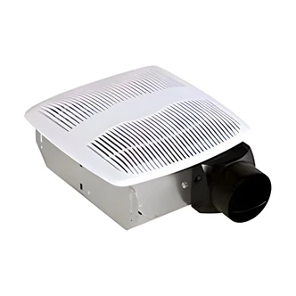 Air King Exhaust Fan, 3.0 Sones, Plastic Damper, 10.5 W x 11.25 D x 5 H in
