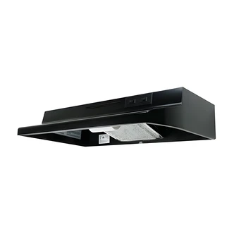 Air King Convertible Range Hood, 30.5 in W x 19.5 in H x 6.5 in D, Black