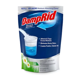 Damprid Refill, Fresh Scent, 44 oz, Moisture Absorber, For Bathrooms, Laundry Rooms, Kitchens
