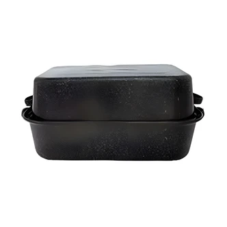 Granite Ware Roaster, Black, 25 lb