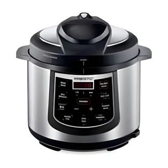 National Presto Electric Pressure Cooker, 6 Qt, Black, Nonstick, 12 Presets
