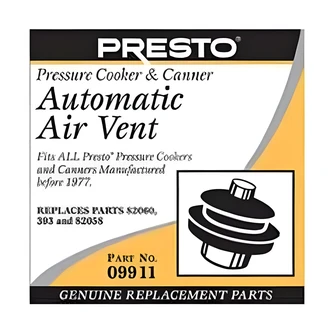National Presto Automatic Air Vent, Pressure Cooker, Canner, For All Canners After 1957