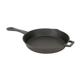 Bayou Classic Cast Iron Skillet, 14 in, Heavy Duty