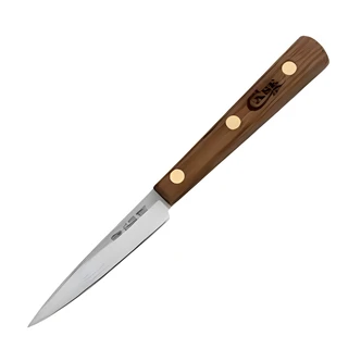 Case Paring Knife, 3", Clip Point, Walnut Handle, Tru-Sharp Stainless Steel