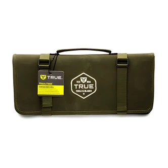 Primal Forge Canvas Knife Roll, Water-Resistant Canvas, 7 x 1.5 x 15 in, 4-Slot