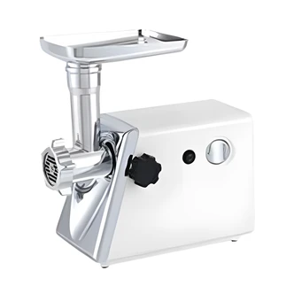 Buffalo Meat Grinder, Sportsman Series, 1/2 HP, Electric, Silver, Forward/Reverse, 100 lb/hr