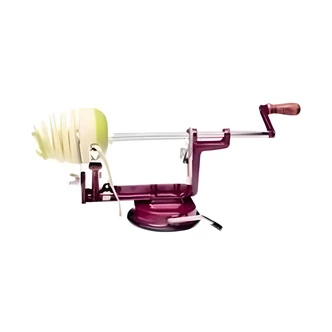 Taylor Instruments Apple Peeler, Hand Crank, Countertop, Suction Cup Base, Removable Blade And Handle, 5.25 W x 12.5 D x 4 H in