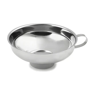 Fox Run Canning Funnel, Wide Mouth, Stainless Steel, 5.75 in Opening, 2.25 in Stem