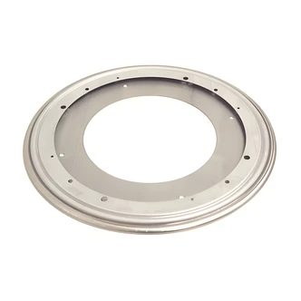 Shepherd Hardware Lazy Susan Turntable, 6 in, Ball Bearing, Zinc Plated, 500 lb Max