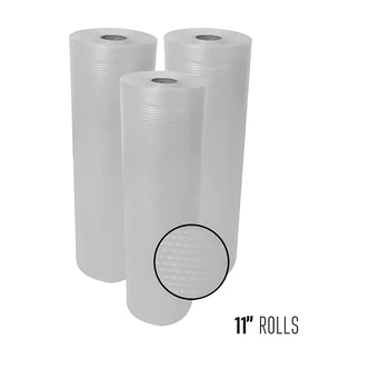 Weston Vacuum Bags, 3 Roll Pack, 11 in, 2 Ply, 3 Mil Thick, Compatible with Foodsaver, Ziploc, Heat-Seal Systems