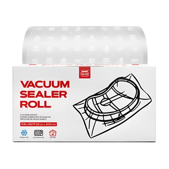 Forjars Vacuum Sealer Roll, 11 in x 50 ft, Food-Grade, Compatible With All Vacuum Sealers