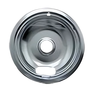 Range Kleen Reflector Bowl, 6 in, Universal, Red, Fits Plug-In Or Plug-Out Surface Elements