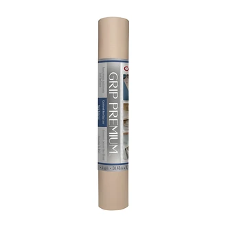 Con-Tact Grip Taupe Shelf Liner, 12 in x 5 ft, 6/CT
