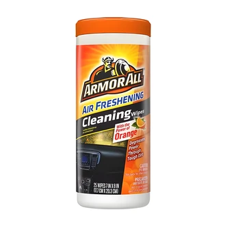 Armor All Orange Cleaning Wipes, Citrus Scent, 10831 EA