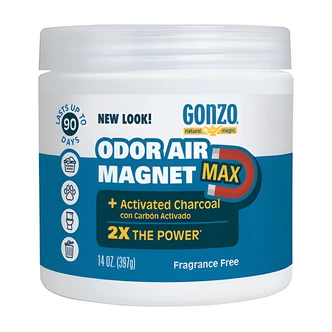 P.F. Harris Odor Air Magnet Max Odor Eliminator, Fragrance Free, 14 oz
