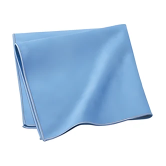 ACA Enterprises Glass Towel, 15 in, Microfiber, Blue, 12/PK