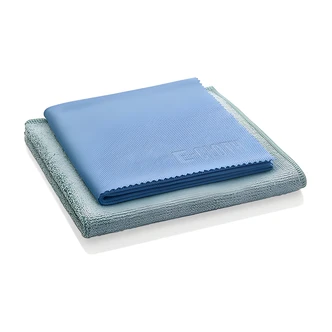 E-Cloth Kitchen Cleaning Kit, 2 Pc, Microfiber, For Kitchen Surfaces, Cleaning Cloth, Glass Polishing Cloth