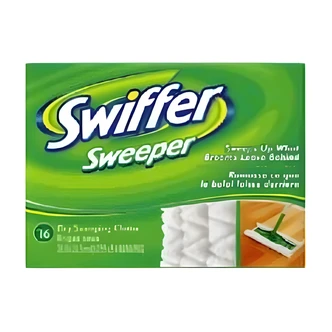 Swiffer Dry Cloths, 16/CT, Presoaked, Safe on Wood Floors, Special Scrubbing Strip